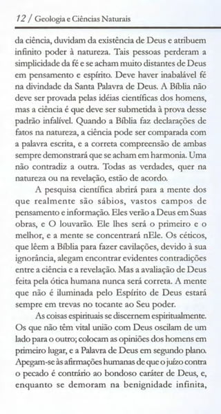 Geologia & ciências naturais