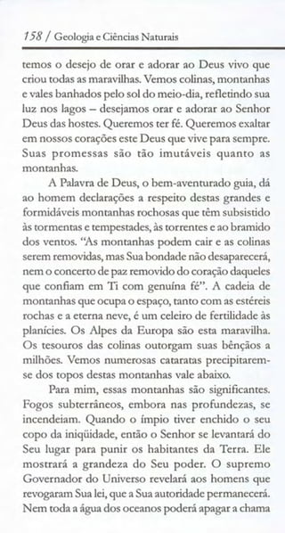 Geologia & ciências naturais