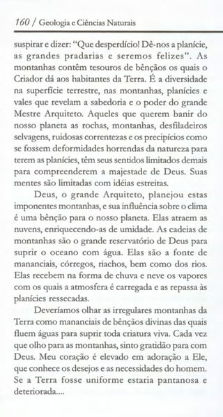 Geologia & ciências naturais