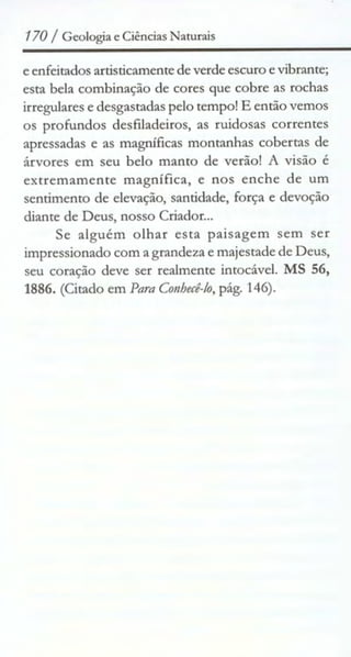 Geologia & ciências naturais