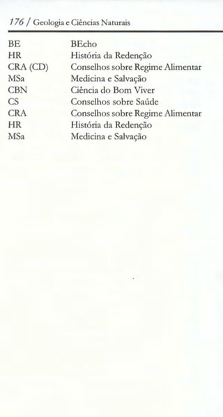 Geologia & ciências naturais