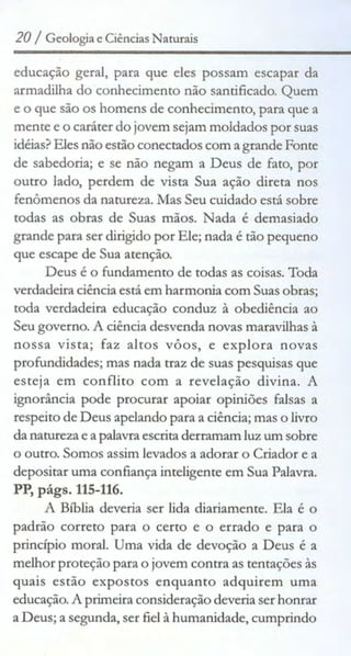 Geologia & ciências naturais