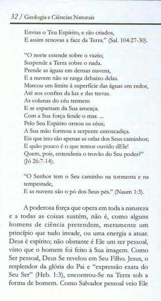 Geologia & ciências naturais