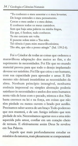 Geologia & ciências naturais