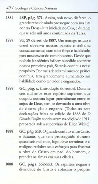 Geologia & ciências naturais