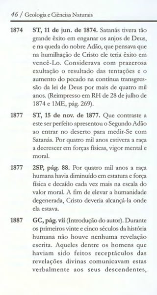 Geologia & ciências naturais