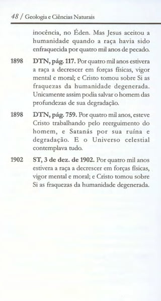 Geologia & ciências naturais