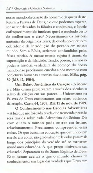 Geologia & ciências naturais