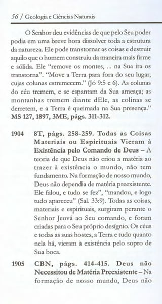 Geologia & ciências naturais