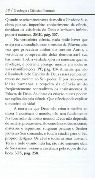 Geologia & ciências naturais