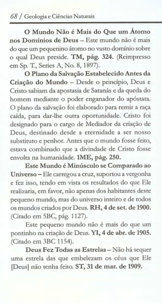 Geologia & ciências naturais