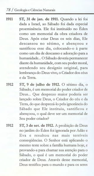 Geologia & ciências naturais