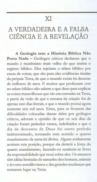 Geologia & ciências naturais