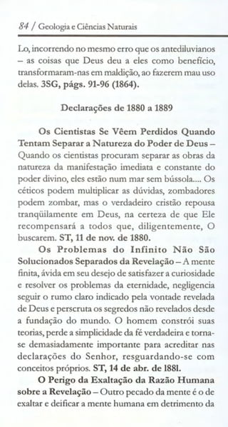 Geologia & ciências naturais