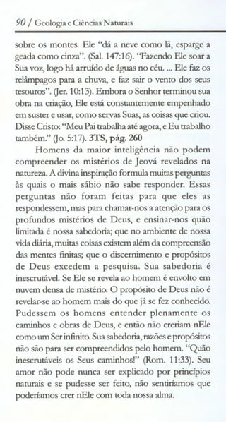 Geologia & ciências naturais