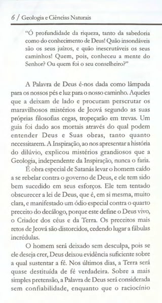 Geologia & ciências naturais