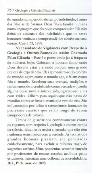 Geologia & ciências naturais