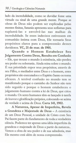 Geologia & ciências naturais