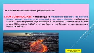 GEOLOGIA CLASE VI - CRISTALOGRAFIA MINERALES Y ROCA.pdf