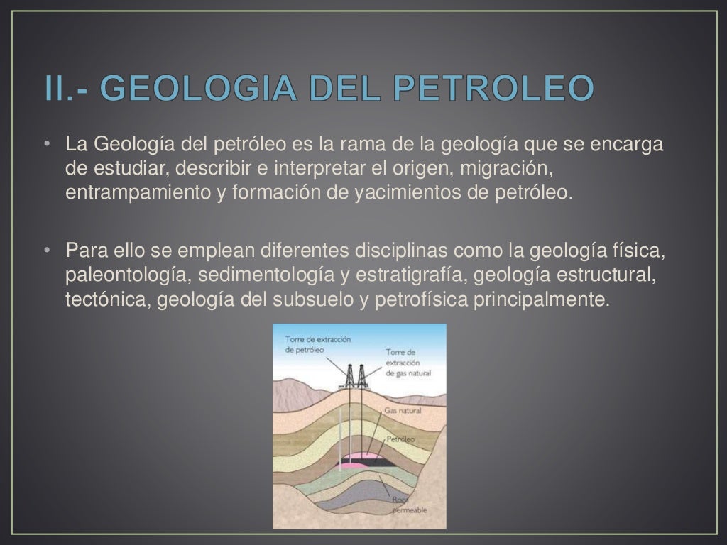 Geología del Petróleo U1
