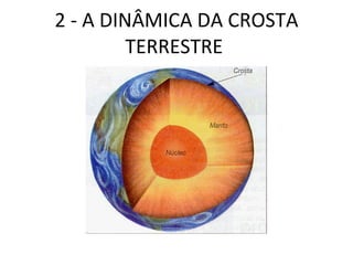 2 - A DINÂMICA DA CROSTA TERRESTRE  
