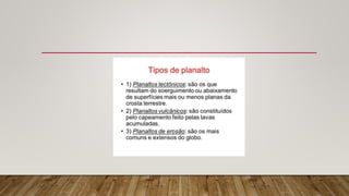 Geologia geral e do Brasil