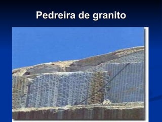 Pedreira de granito 