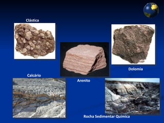 Arenito Dolomia Calcário Rocha Sedimentar Química Clástica 