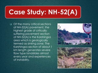Geological challenges & ecological effects of highway construction | PPTX