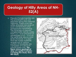 Geological challenges & ecological effects of highway construction | PPTX