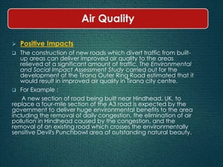 Geological challenges & ecological effects of highway construction | PPTX