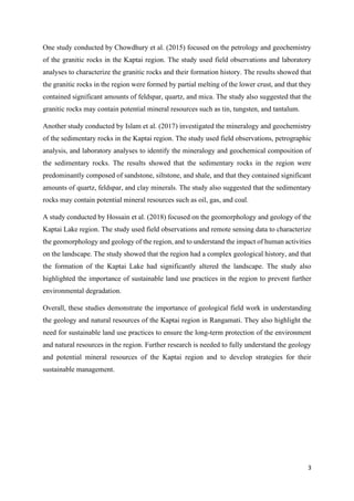 GEOLOGICAL FIELD REPORT On Kaptai Rangamati Road-Cut Section.pdf