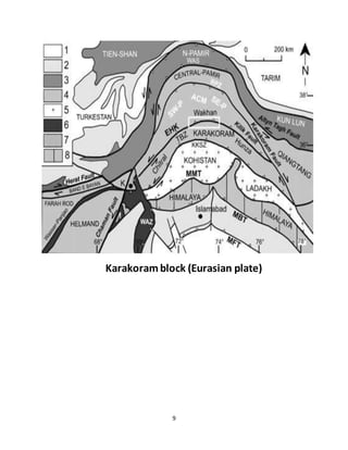 9
Karakoramblock (Eurasian plate)
 