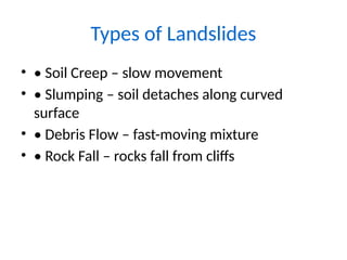 Slump Fall Geological_Hazards_Presentation_With_Photos.pptx