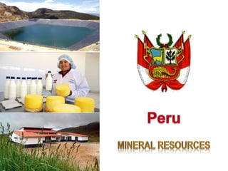 Henry Luna Córdova   “Geological Potential and Mining in Perú”   China Mining 2012
 
