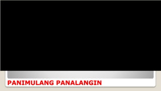 PANIMULANG PANALANGIN
 