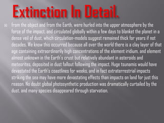 Geological time scale extinction. converted | PPT
