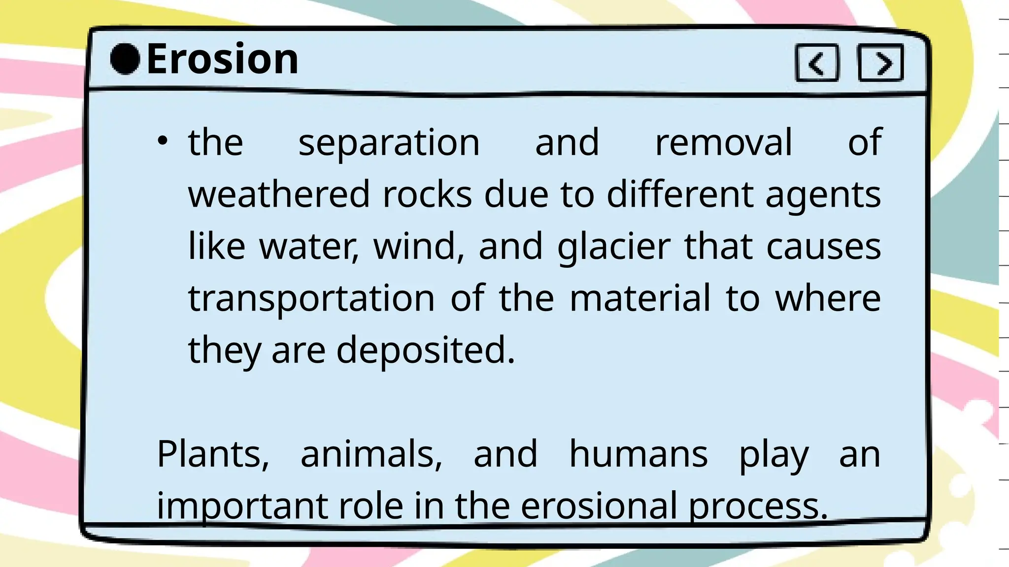 Geologic processes on earth exogenic endogenic ppt