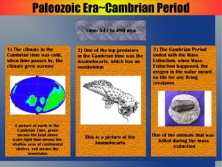 Geologic Timeline