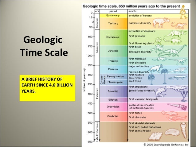 Geological Time Chart Pdf