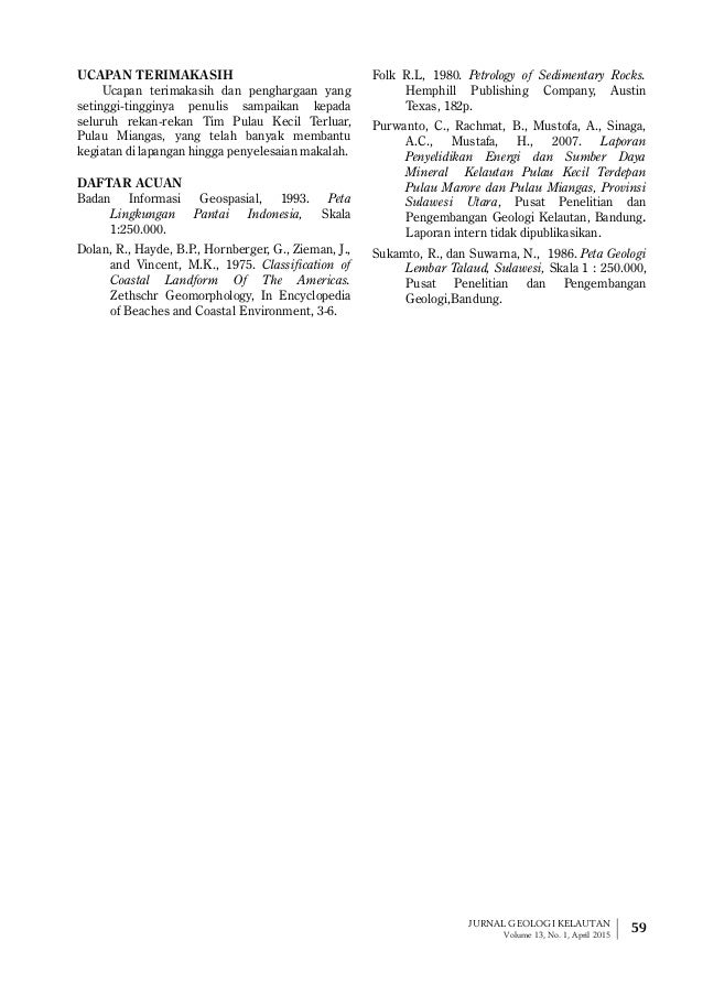 Contoh Makalah Miangas Soal Menarik