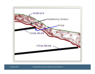 27 August 2010   Copyright 2007, Gemcom Software International Inc.
 