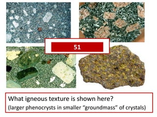 Geology OCR A-level igneous rocks terms revision interactive - need to ...