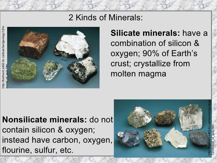 mineral identification labs