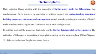Geology and Environment and Geology in civil engineering | PDF