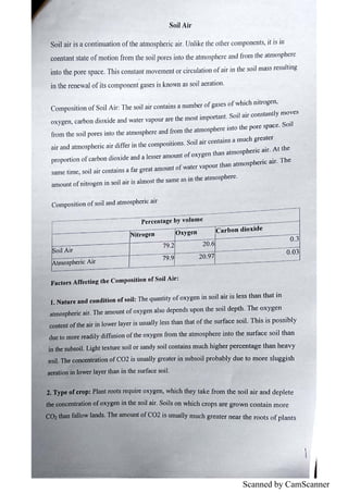 Geology & soil notes | PDF