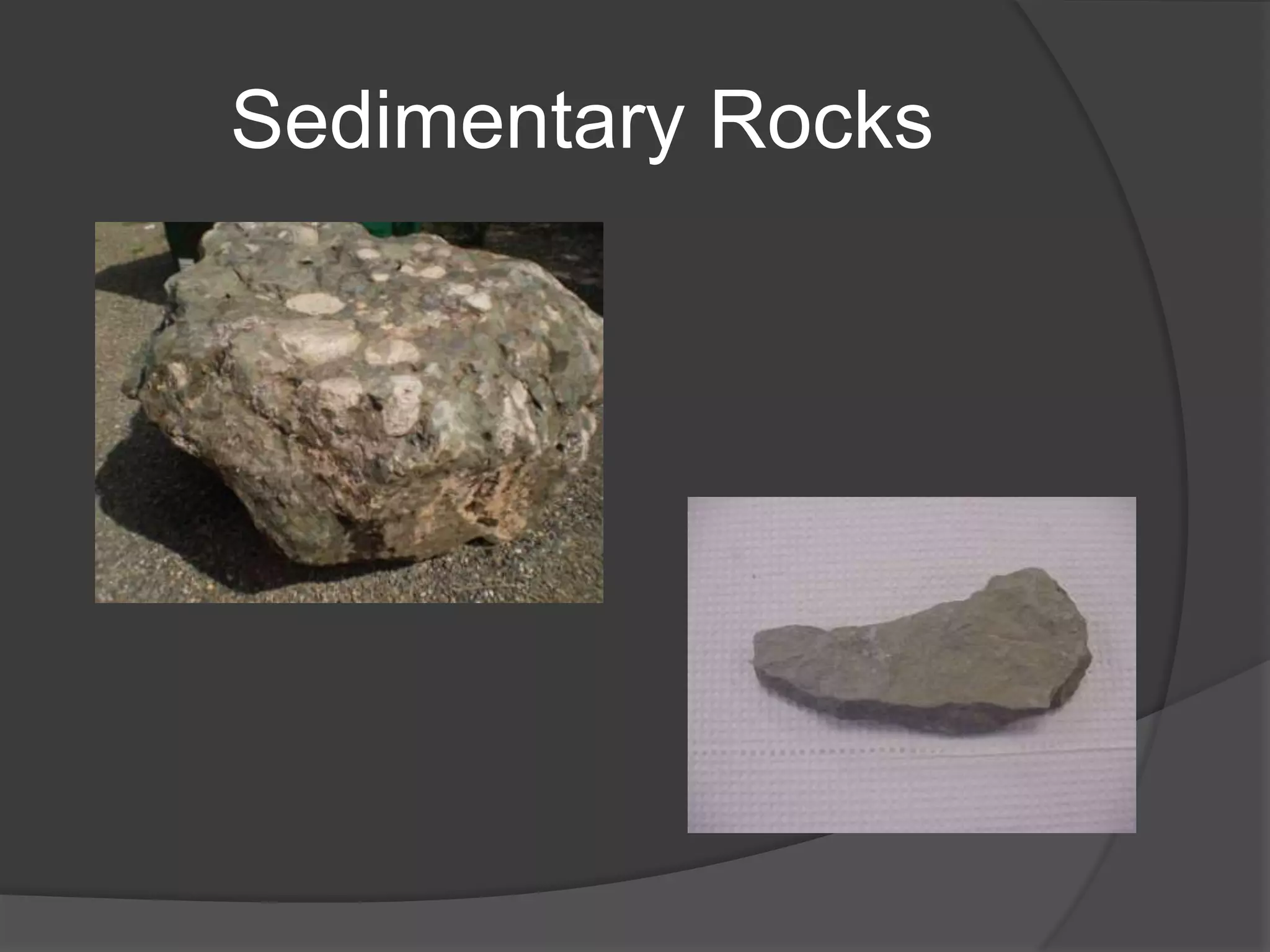 Sedimentary Rocks
 