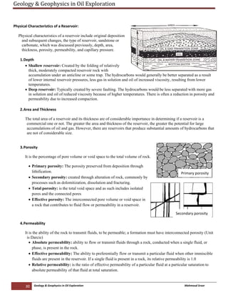 Geology & geophysics in oil exploration | PDF