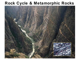 Chapter
8
Rock Cycle & Metamorphic Rocks
 