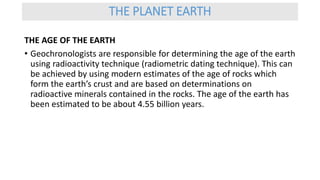 Geological Age Dating Notes.pdf Geology Lectute Notes for soil and earthworks | PDF